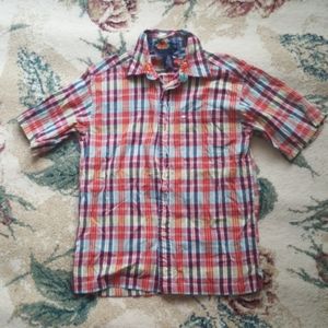 Tommy Hilfiger Madras Plaid Sz M